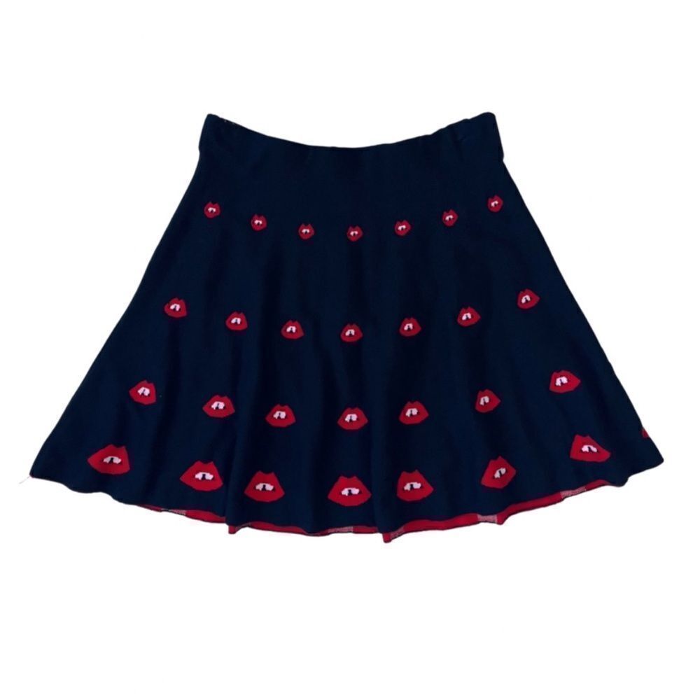 Vintage Handmade Novelty Print Skirt
